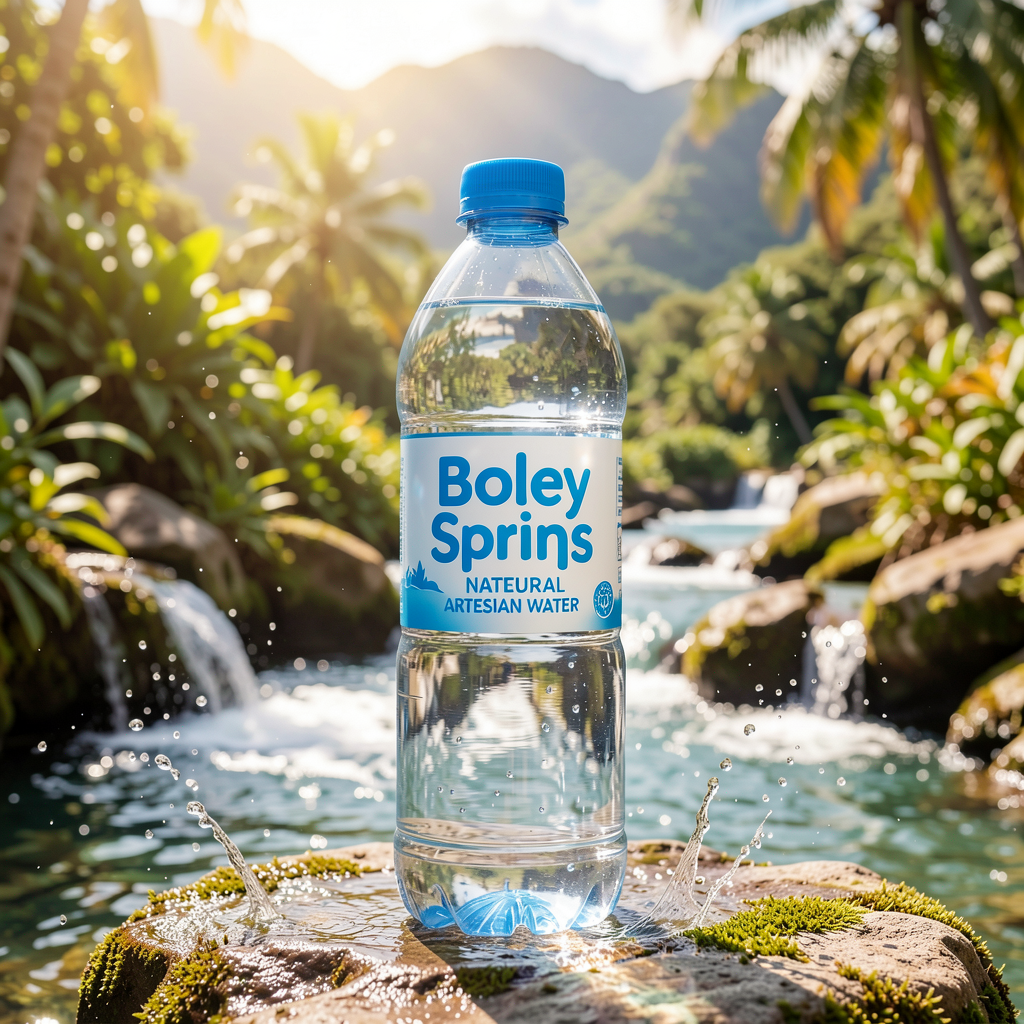 Boley Springs Natural Artesian Water Bottle